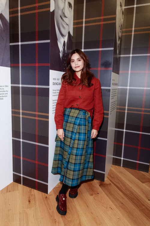 Jenna Coleman at Tartan: The Barbour Way Exhibition London, September 2025 6