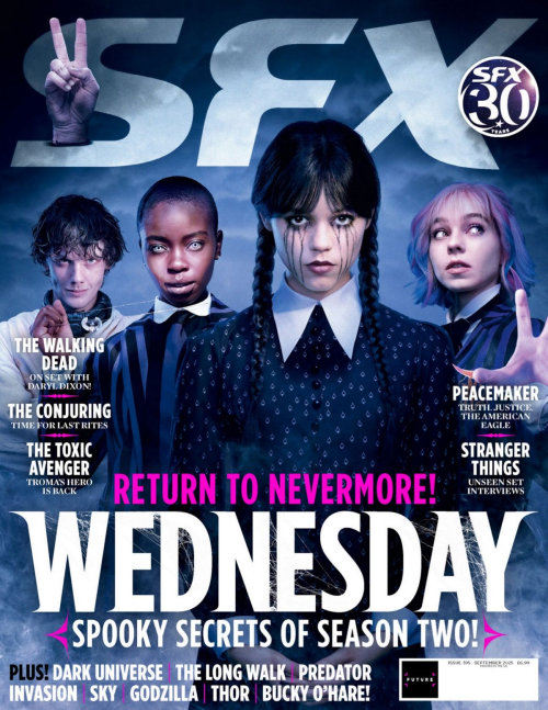 Jenna Ortega in SFX Magazine, September 2025