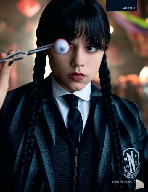 Jenna Ortega in SFX Magazine, September 2025 10
