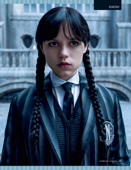 Jenna Ortega in SFX Magazine, September 2025 1
