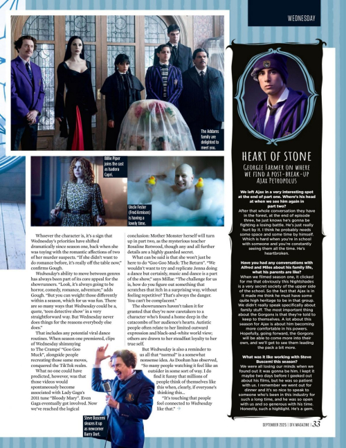 Jenna Ortega in SFX Magazine, September 2025 3