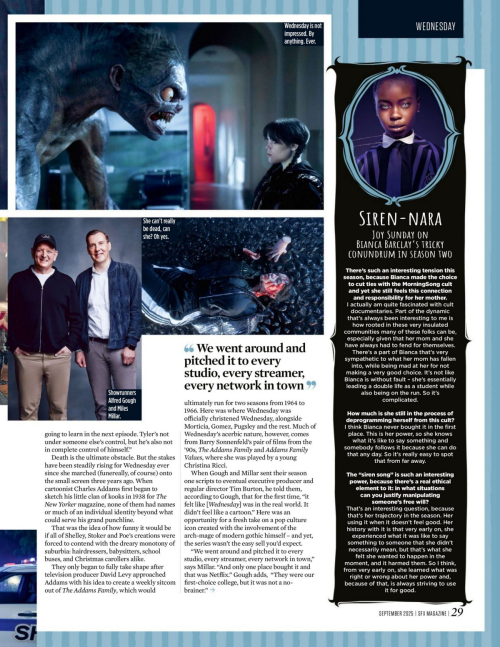 Jenna Ortega in SFX Magazine, September 2025 7