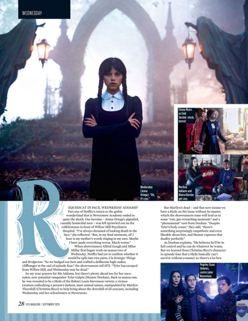Jenna Ortega in SFX Magazine, September 2025 8