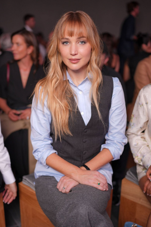 Jennifer Lawrence at Christian Dior Show Paris Fashion Week, October 2025