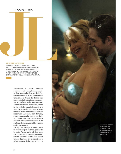 Jennifer Lawrence in F Magazine, November 2025 2