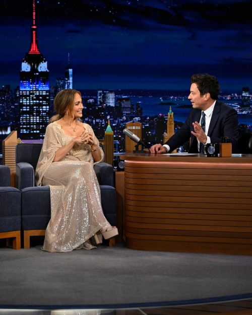 Jennifer Lopez at Tonight Show Starring Jimmy Fallon, Oct 2025 2