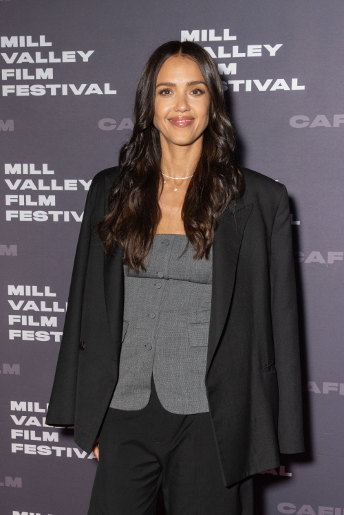 Jessica Alba at Valentina World Premiere Mill Valley Film Festival, October 2025