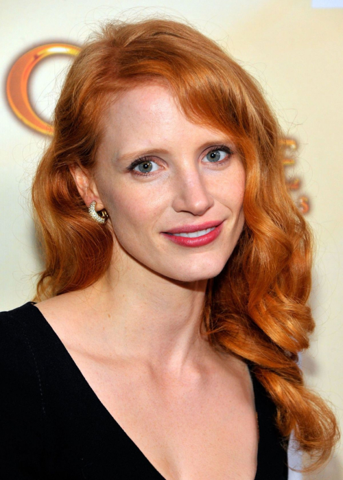 Jessica Chastain at Young Hollywood Party, 2008 1