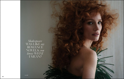 Jessica Chastain in L’Officiel USA, September 2025 1