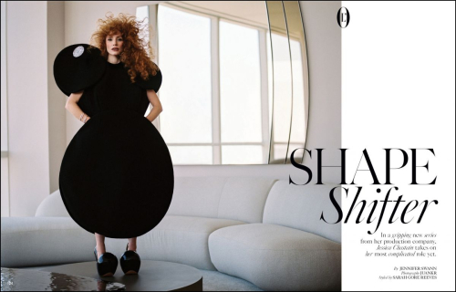 Jessica Chastain in L’Officiel USA, September 2025 2