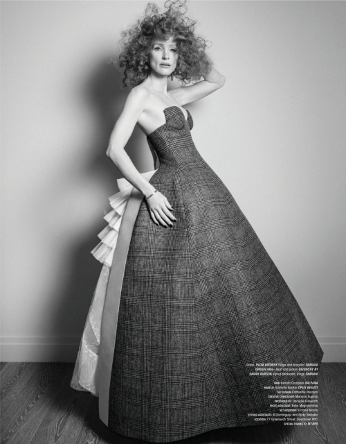 Jessica Chastain in L’Officiel USA, September 2025 3