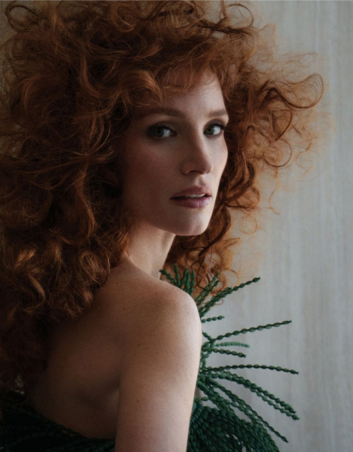 Jessica Chastain in L’Officiel USA, September 2025 6