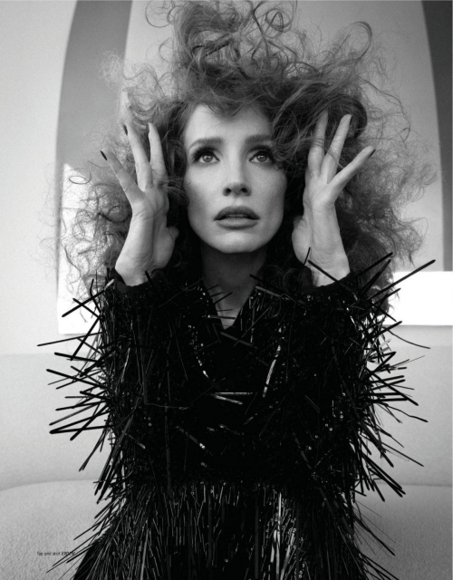 Jessica Chastain in L’Officiel USA, September 2025 7