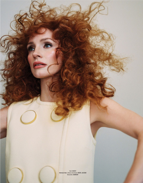 Jessica Chastain in L’Officiel USA, September 2025 8
