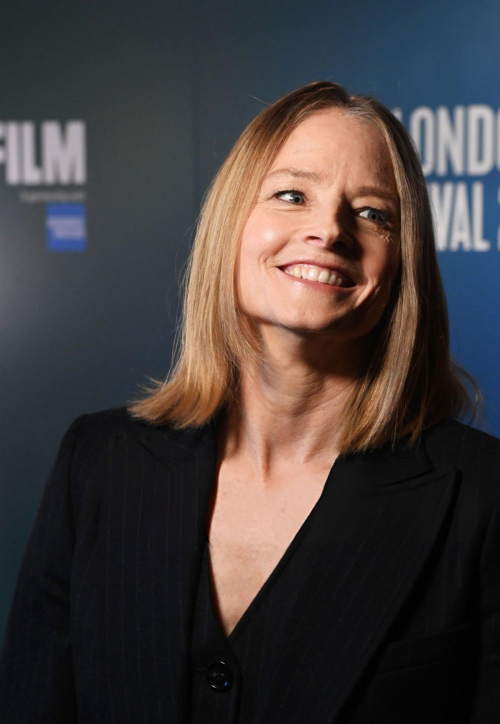 Jodie Foster at A Private Life Screening BFI London Festival, October 2025