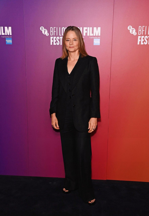 Jodie Foster at A Private Life Screening BFI London Festival, October 2025 6