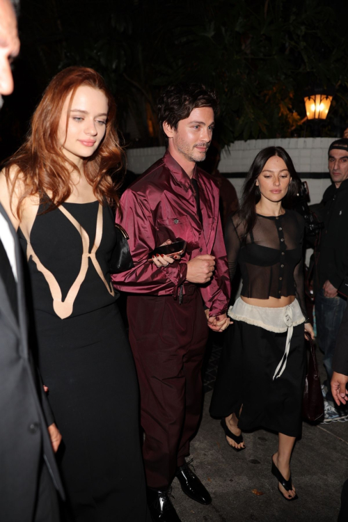 Joeu King Leaves Chateau Marmont with Friend Los Angeles 3