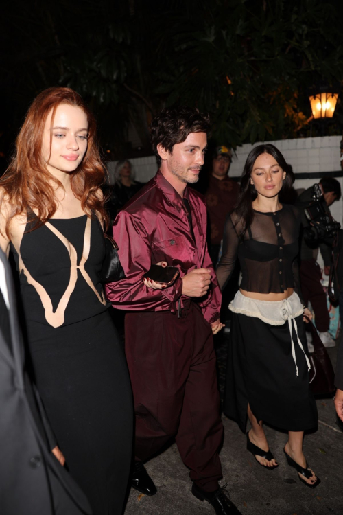 Joeu King Leaves Chateau Marmont with Friend Los Angeles 6