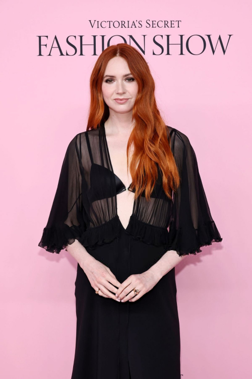 Karen Gillan stuns at Victoria's Secret Fashion Show, October 2025