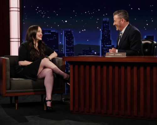 Kat Dennings at Jimmy Kimmel Live 1