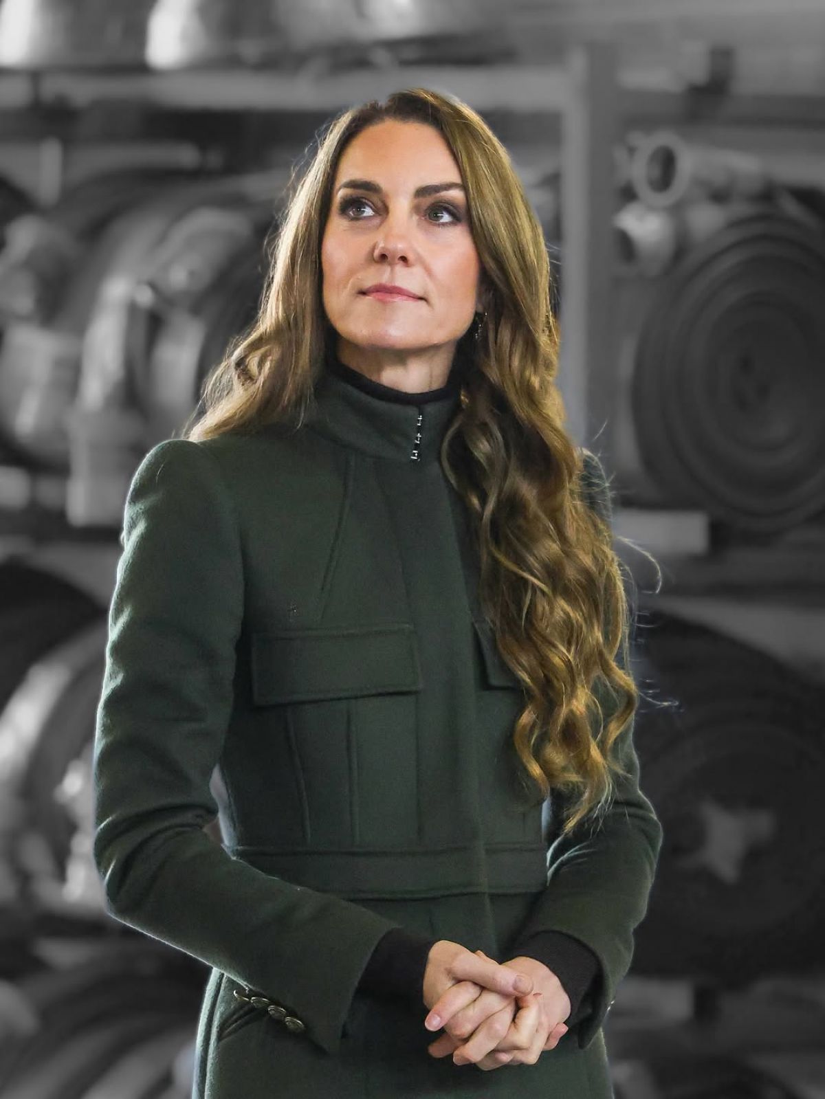 Kate Middleton visits Northern Ireland Fire & Rescue College