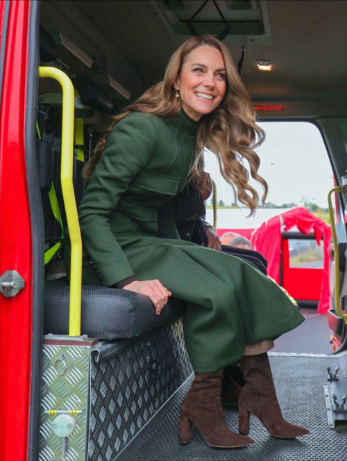 Kate Middleton visits Northern Ireland Fire & Rescue College 9