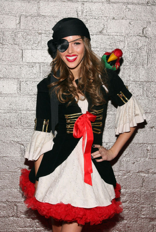 Kayla Ewell at Heidi Klum Halloween Party, October 2009 5