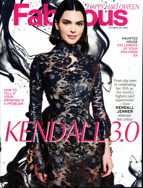 Kendall Jenner in Fabulous Magazine, October 2025