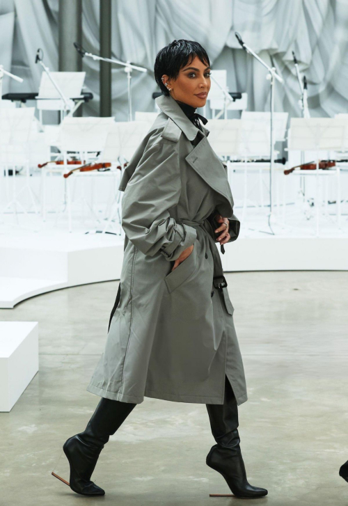 Kim Kardashian at Maison Margiela Show Paris Fashion Week, October 2025