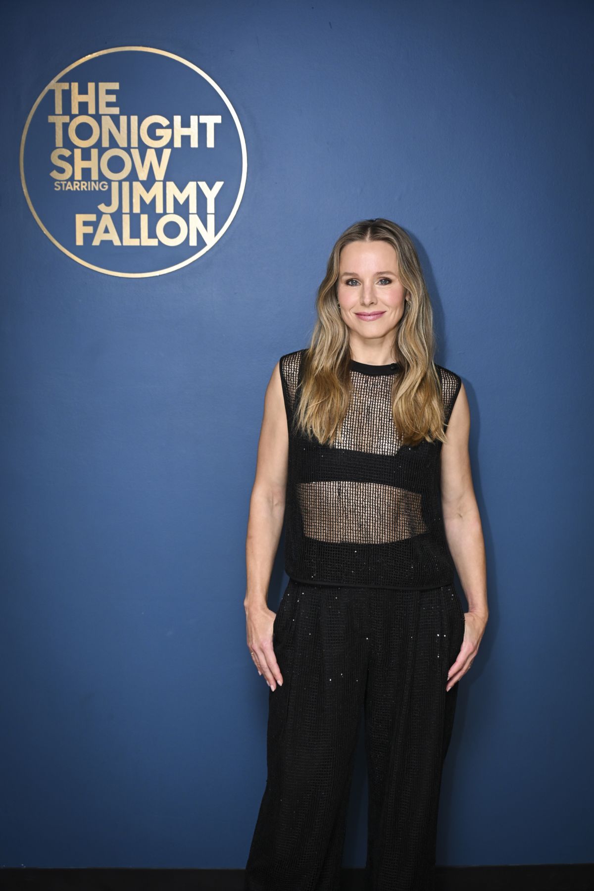 Kristen Bell at Tonight Show Jimmy Fallon, October 2025