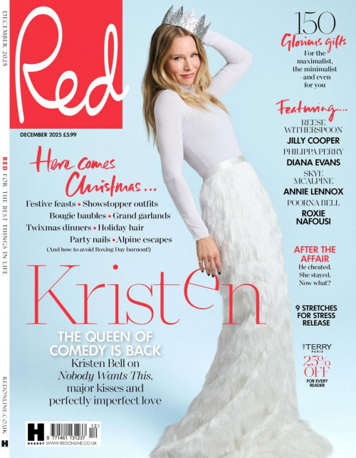 Kristen Bell in Red Magazine UK, December 2025