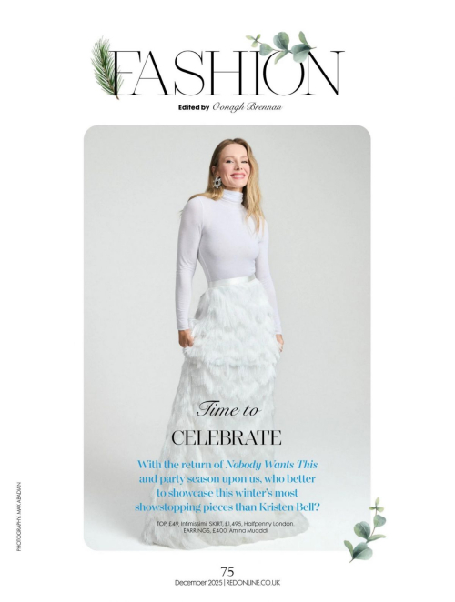 Kristen Bell in Red Magazine UK, December 2025 11