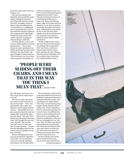 Kristen Bell in The Hollywood Reporter, October 2025 5