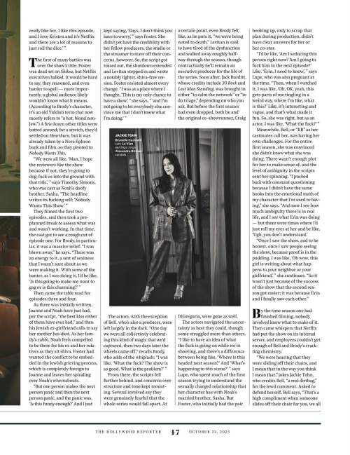 Kristen Bell in The Hollywood Reporter, October 2025 6