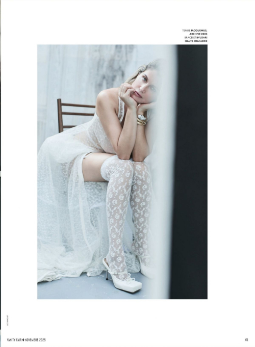 Laetitia Casta in Vanity Fair France, November 2025 9