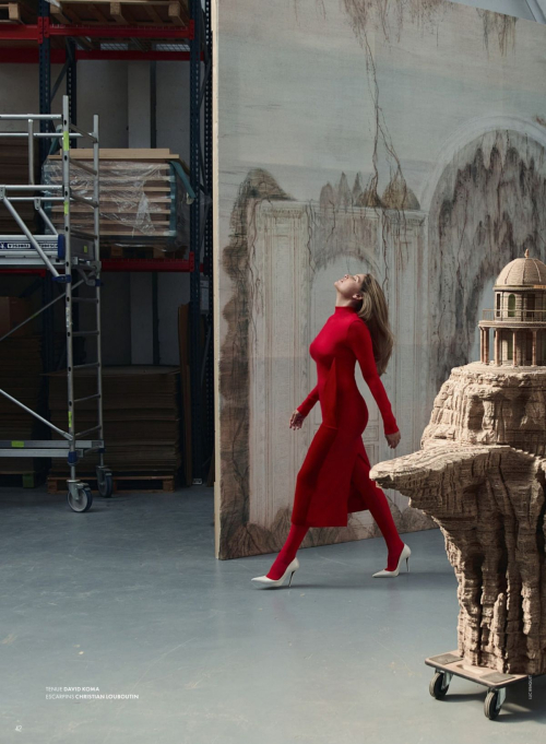 Laetitia Casta in Vanity Fair France, November 2025 12