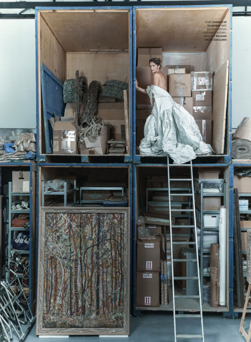 Laetitia Casta in Vanity Fair France, November 2025 13