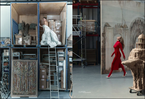 Laetitia Casta in Vanity Fair France, November 2025 2