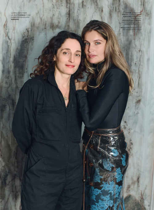 Laetitia Casta in Vanity Fair France, November 2025 4