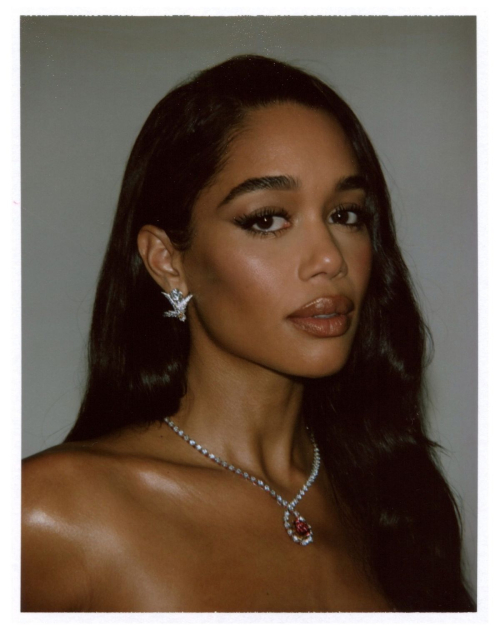 Laura Harrier Academy Museum Gala Polaroids, October 2025