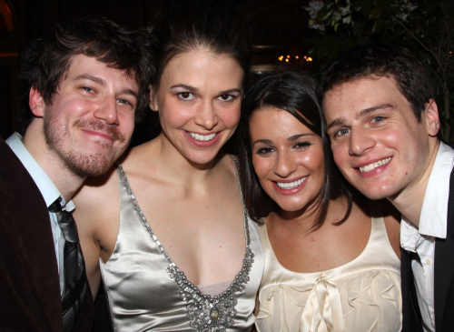 Lea Michele at Shrek Premiere Plaza Hotel New York City 1