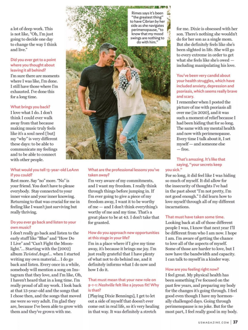 Leann Rimes in Us Weekly Editorial, October 2025 3