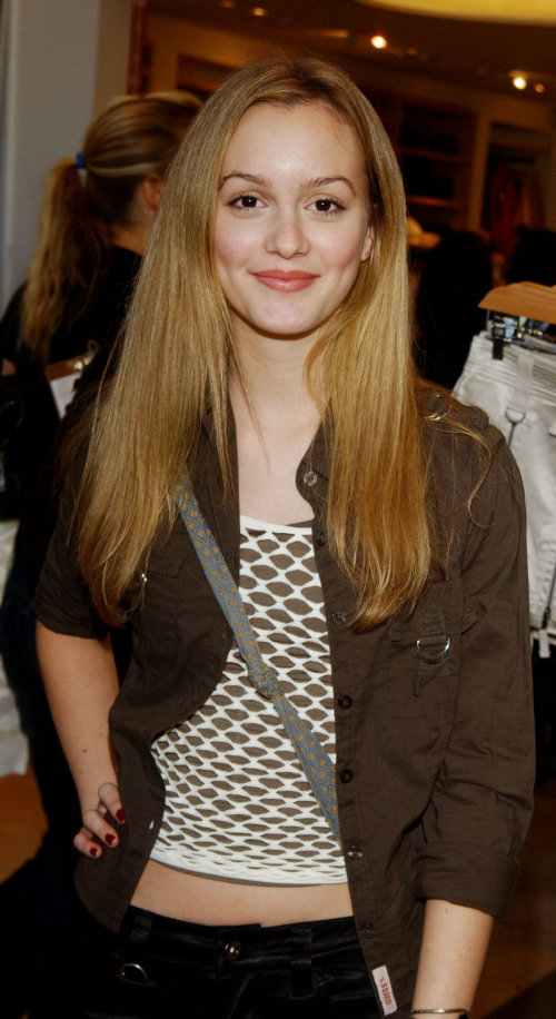 Leighton Meester at Vogue and Guess Exclusive Fashion Show 1