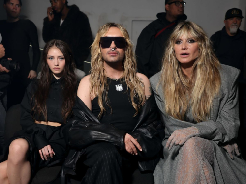 Leni Klum at Vetements Show Paris Fashion Week, October 2025 1
