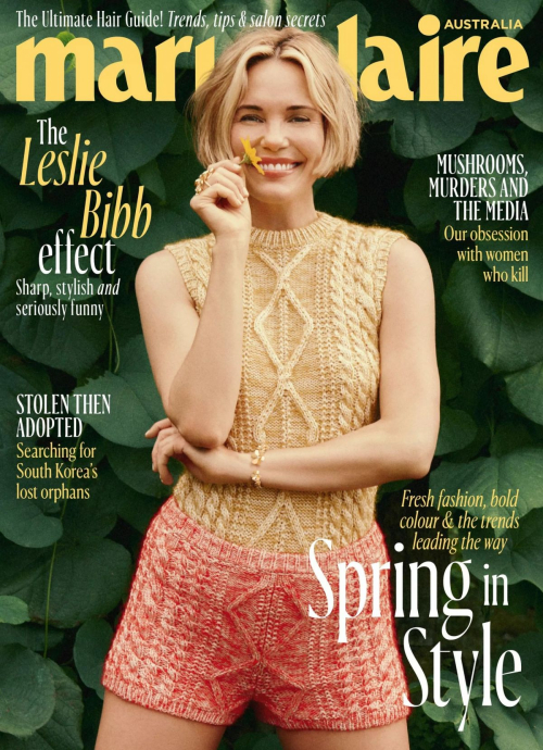 Leslie Bibb in Marie Claire Australia, November 2025