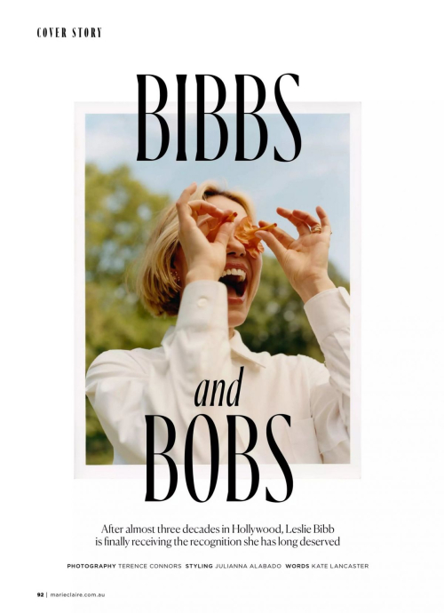 Leslie Bibb in Marie Claire Australia, November 2025 13