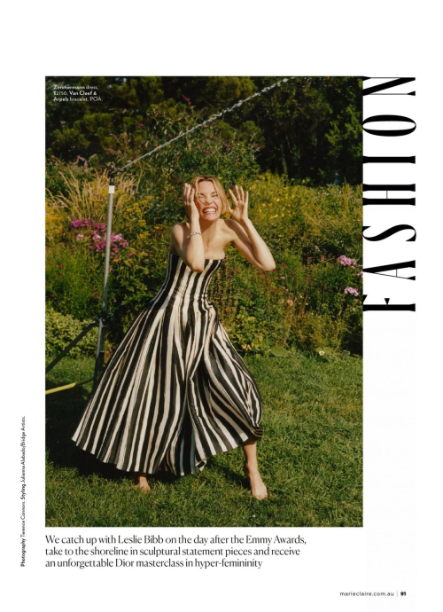 Leslie Bibb in Marie Claire Australia, November 2025 14