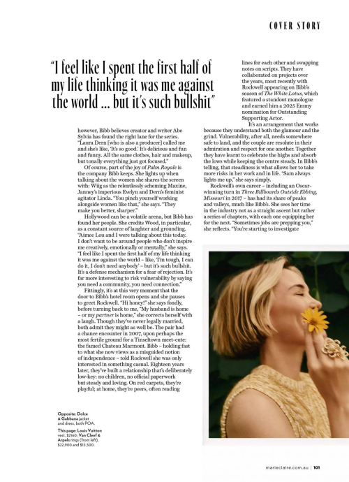 Leslie Bibb in Marie Claire Australia, November 2025 6