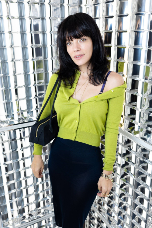 Lily Allen at Frieze Light Installation in London, October 2025