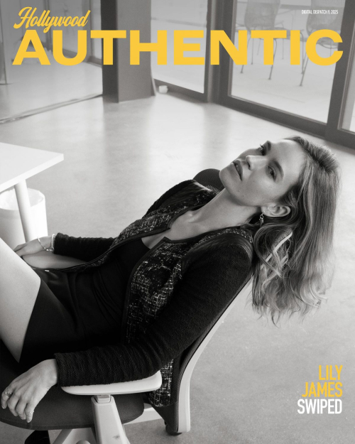 Lily James for Hollywood Authentic, October 2025